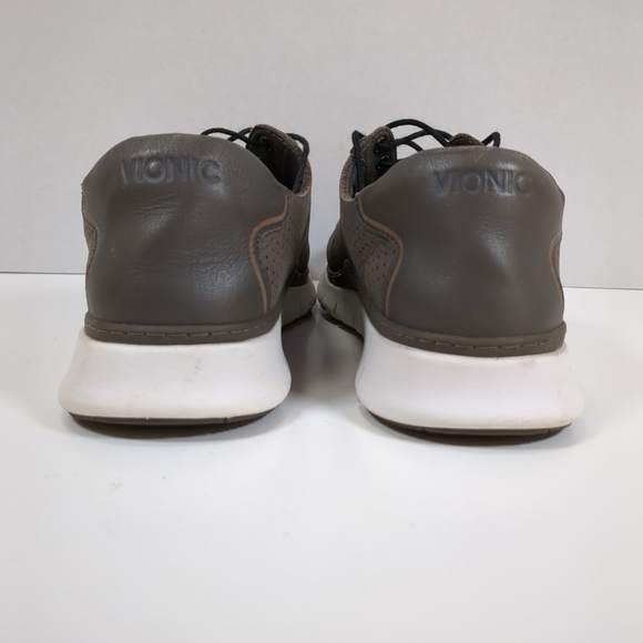 Vionic Riley Gray Women's Lace Up Shoes              S-7 - Picture 4 of 10
